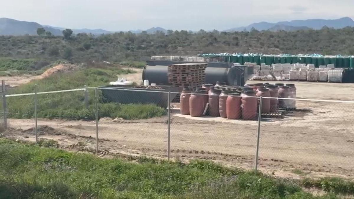 Clausura de las instalaciones de Reciclados Tara en Calasparra