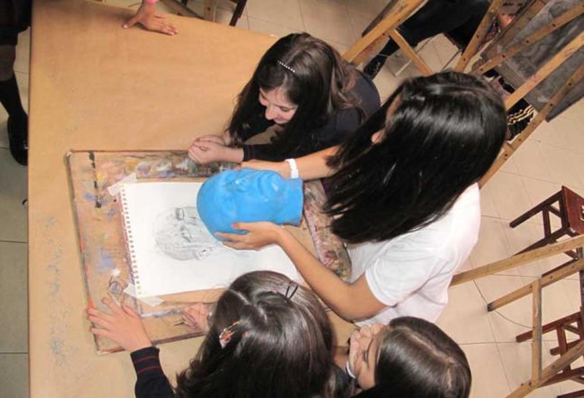 Pintar con goma de borrar