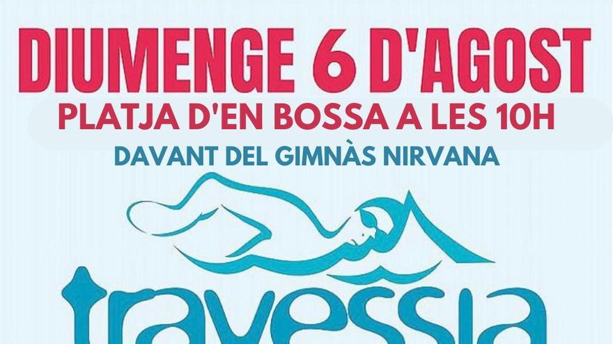 La III Travessia de natación de Ibiza cambia de ubicación por los vertidos en ses Figueretes