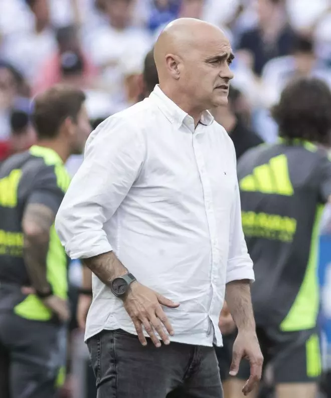 Óscar Gilsanz, sobre la apuesta por la cantera: «Si queremos tener chicos en el primer equipo, hay que ponerlos»