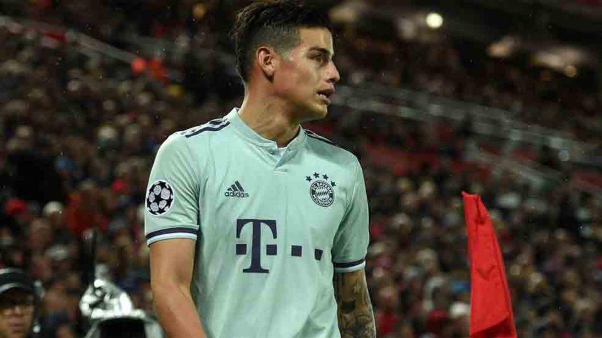 James Rodríguez jugó en Anfield