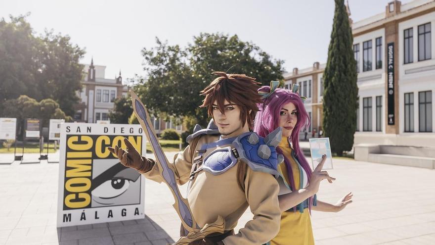 Así es el despliegue de conectividad de la Comic Con de Málaga: dos enlaces de fibra óptica de 10 Gb ...