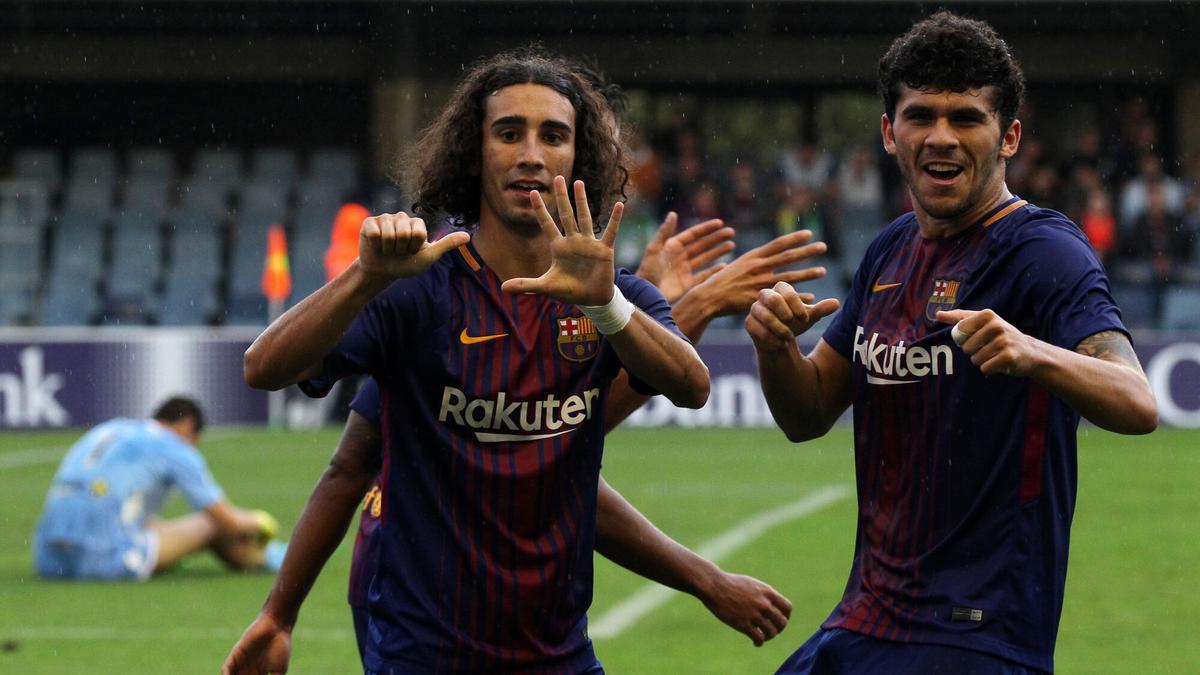 Las palabras de Cucurella cuando renovó con el FC Barcelona en 2017