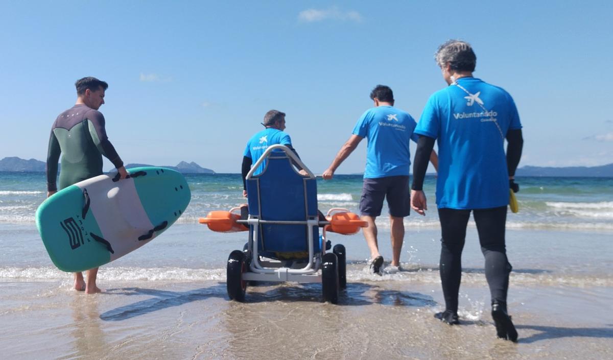 El programa de voluntariado de CaixaBank movilizó en 2025 a 401 voluntarios en Galicia