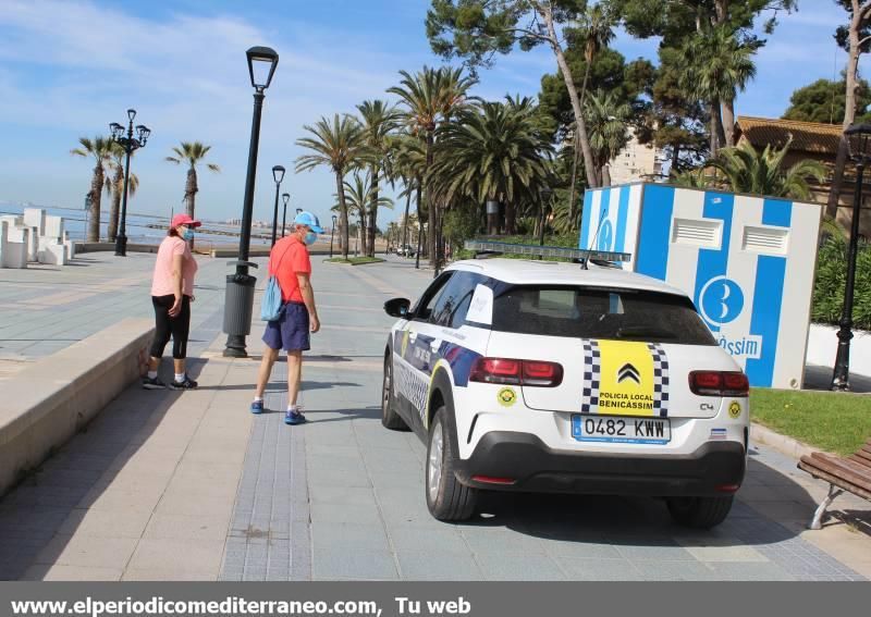 Castellón sale a pasear y practicar deporte