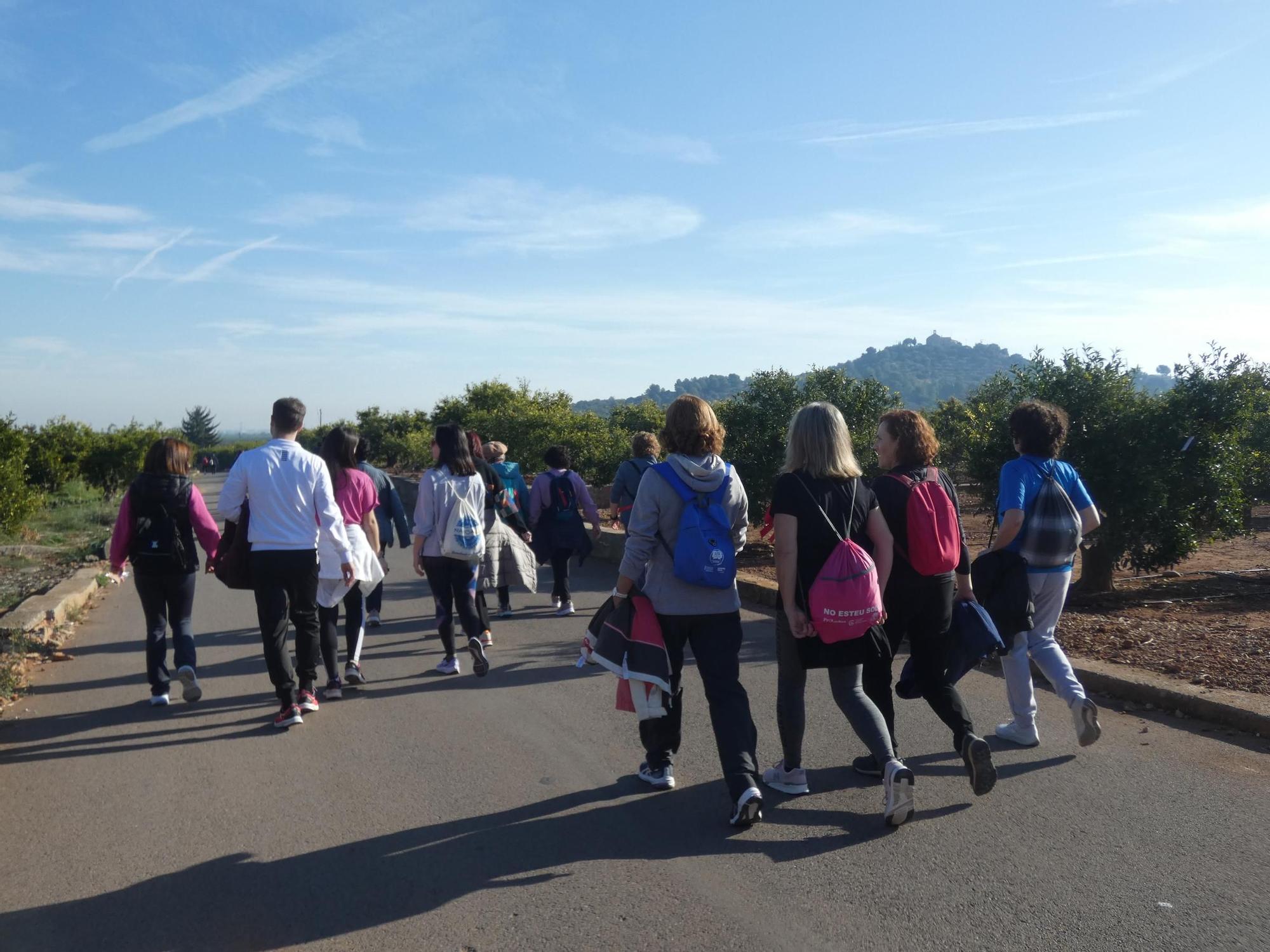 Nules repite éxito de participación en la II Pujada a la Muntanyeta de Sant Antoni