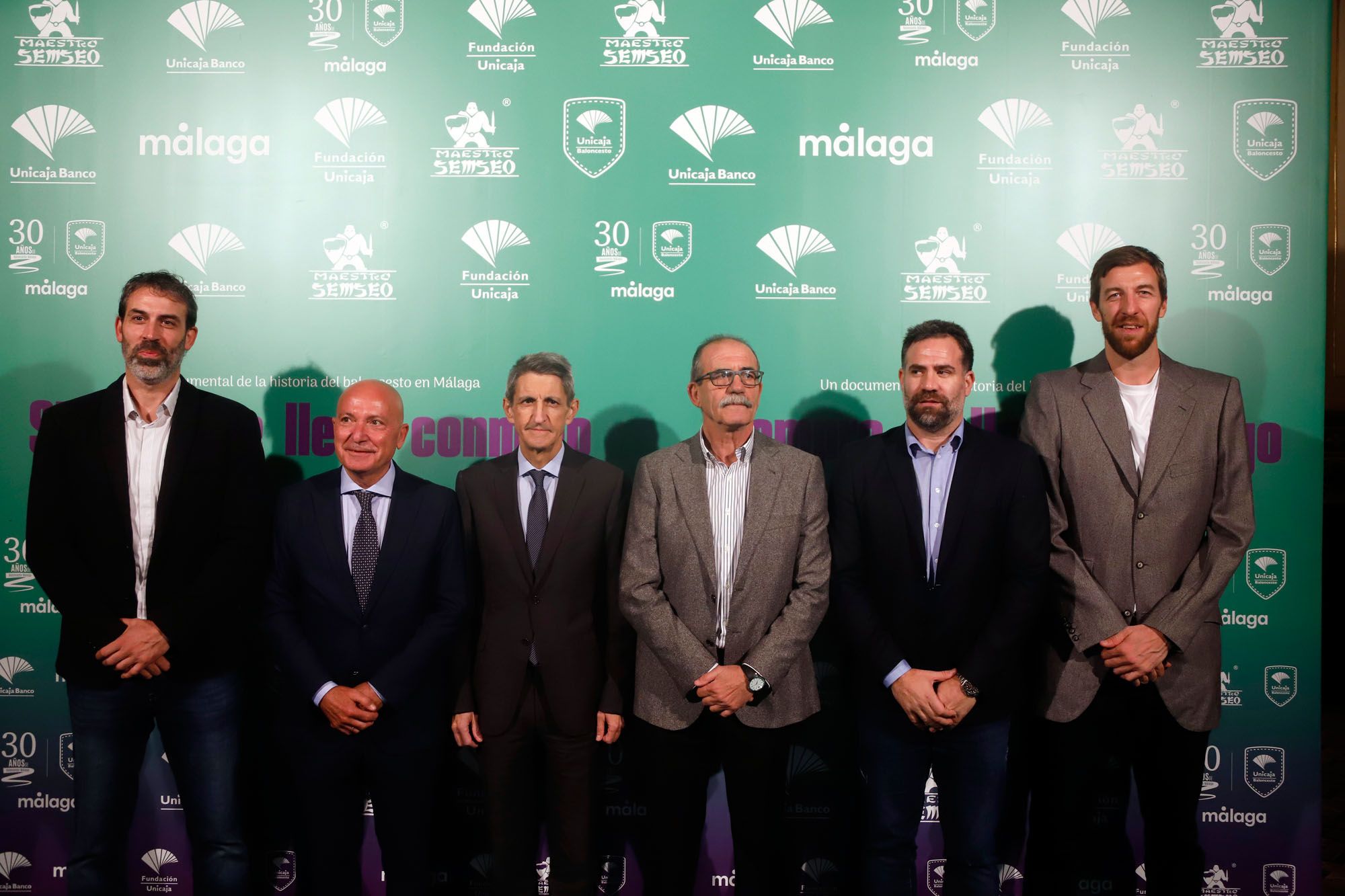 La presentación del documental por los 30 años del Unicaja, en imágenes