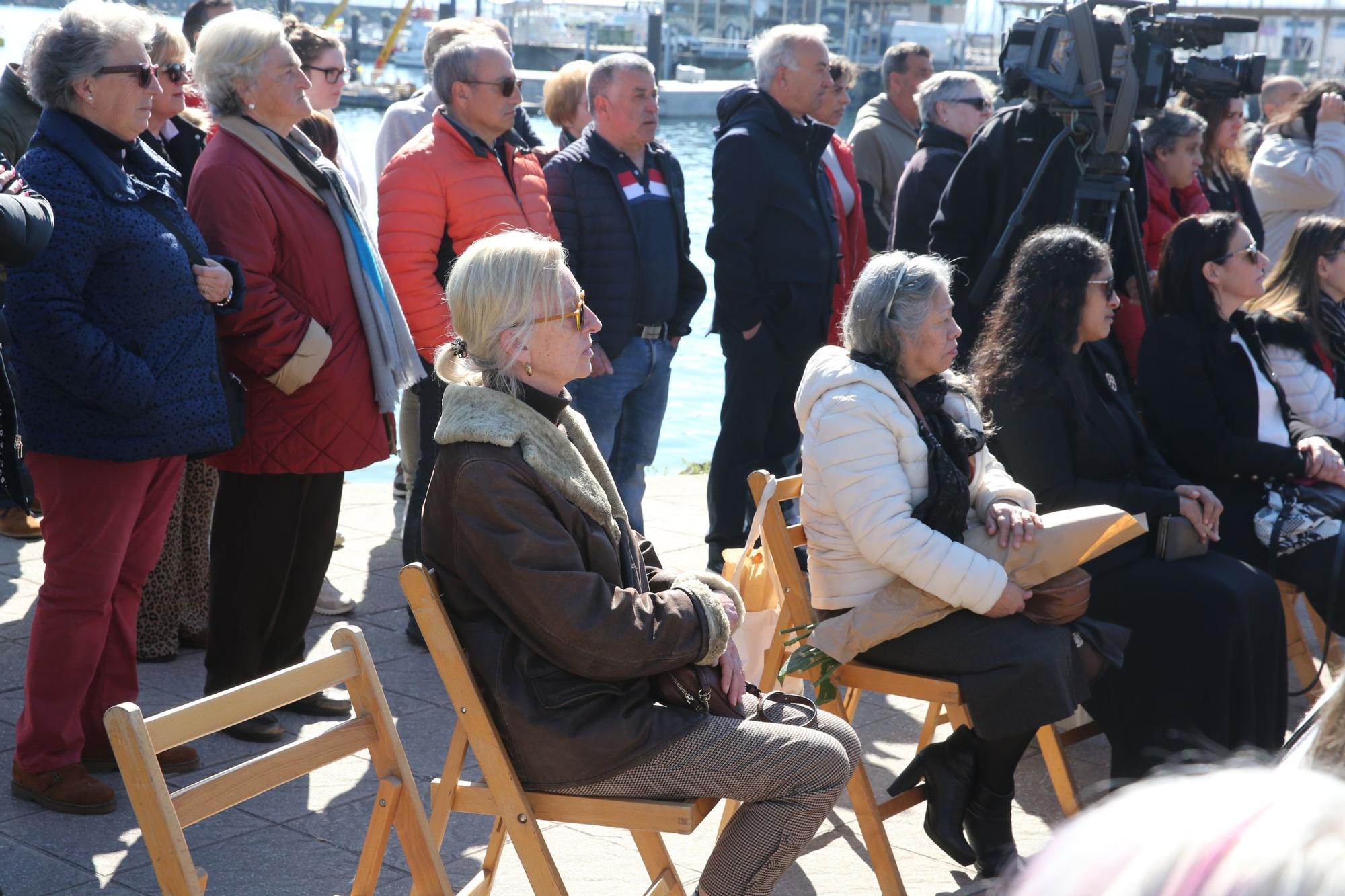 Cangas recuerda para la eternidad a los 21 del 'Pitanxo'