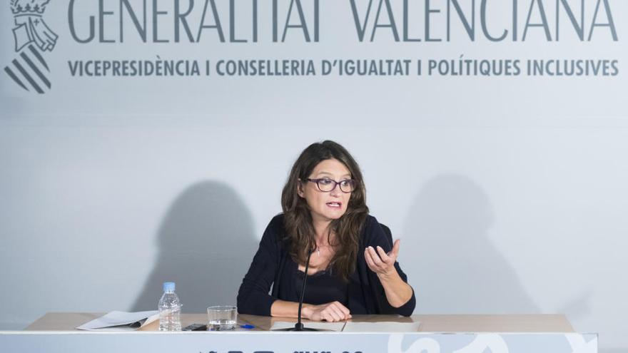 Mónica Oltra, vicepresidenta del Consell.