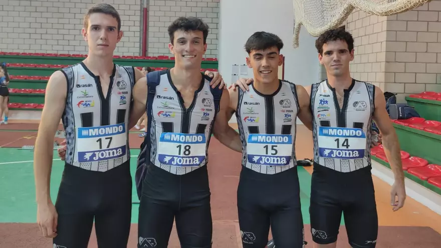 Extremadura termina con cuatro medallas en el nacional sub-20 de Villafranca