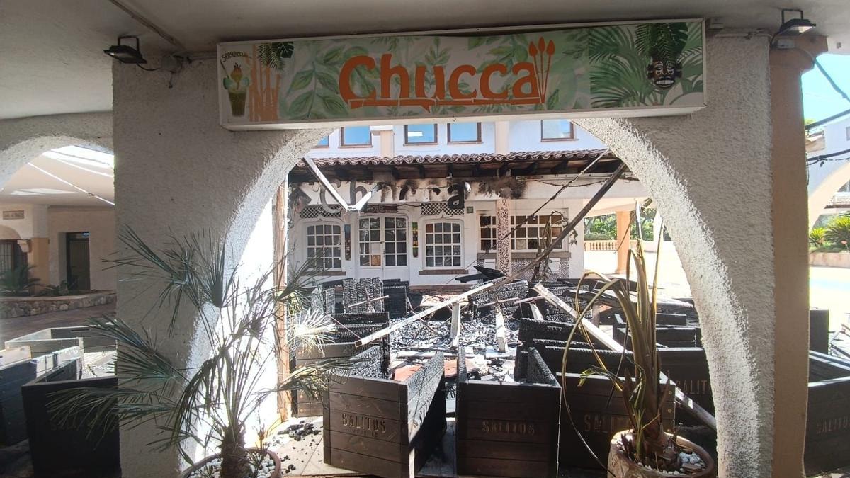 So sieht es in der"Goodbye-Deutschland"-Auswanderer-Bar Chucca auf Mallorca nach dem Brand aus