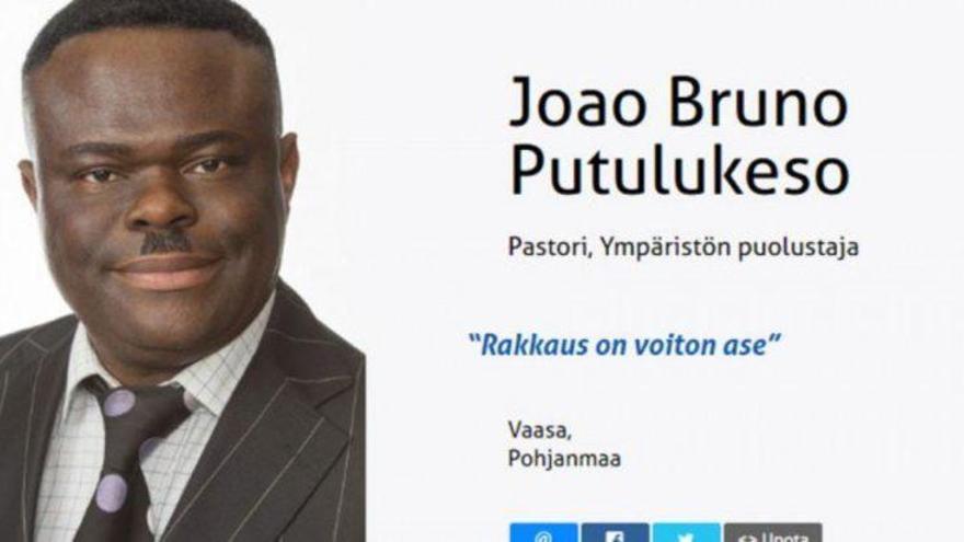 El &#039;Hitler negro&#039; se presenta a las municipales en Finlandia