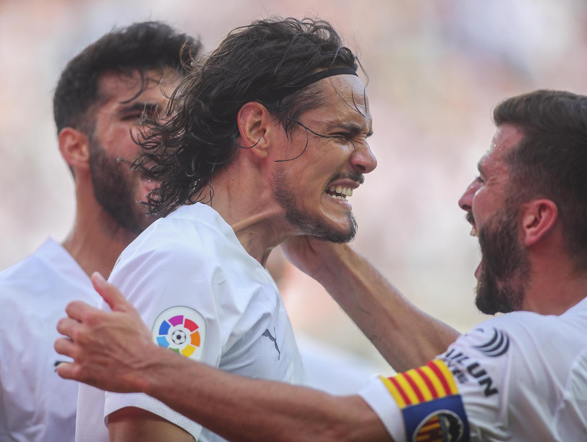 El empate entre el Valencia CF y el Elche en Mestalla, foto a foto