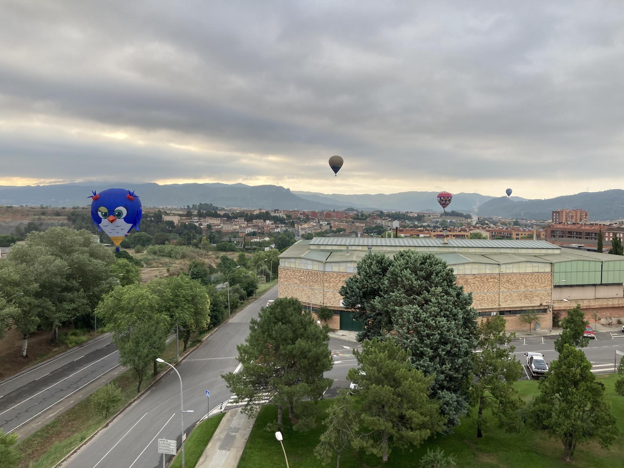 Vol inaugural de l'European Balloon Festival