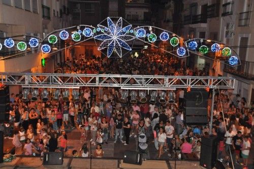 Chema Ruiz da el chupinazo en Abarán