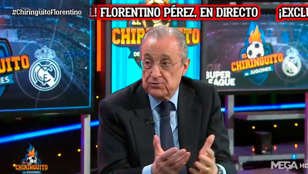 ¡Bombazo! Pedrerol entrevista en directo a Florentino Pérez: Hacemos la Superliga para salvar el fútbol