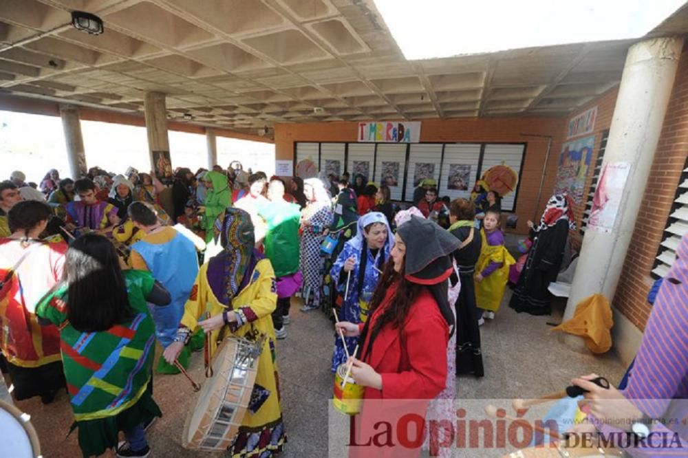 Los tambores de Moratalla llegan al colegio Primitiva López