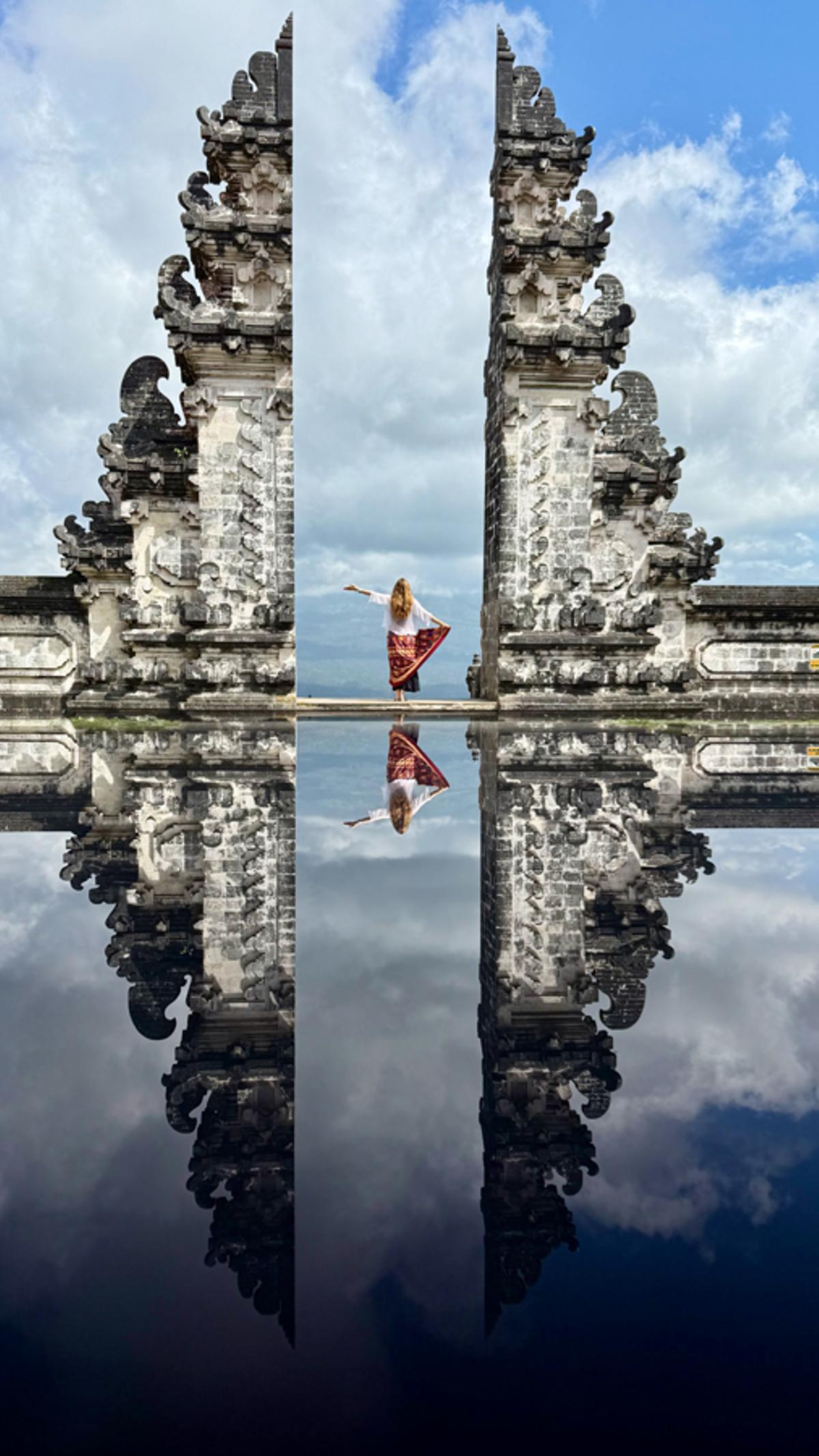 Las Puertas del Cielo del templo de Lempuyang ofrecen una de las imágenes más icónicas de Bali.
