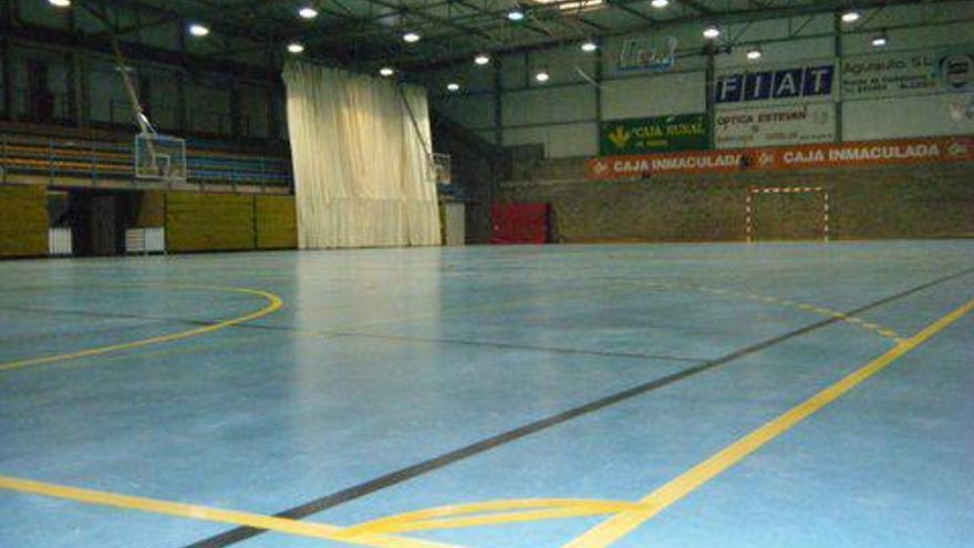 Instalaciones del polideportivo municipal de Alcañiz, uno de los equipamientos que entrarán en el nuevo pliego. | AYUNTAMIENTO DE ALCAÑIZ