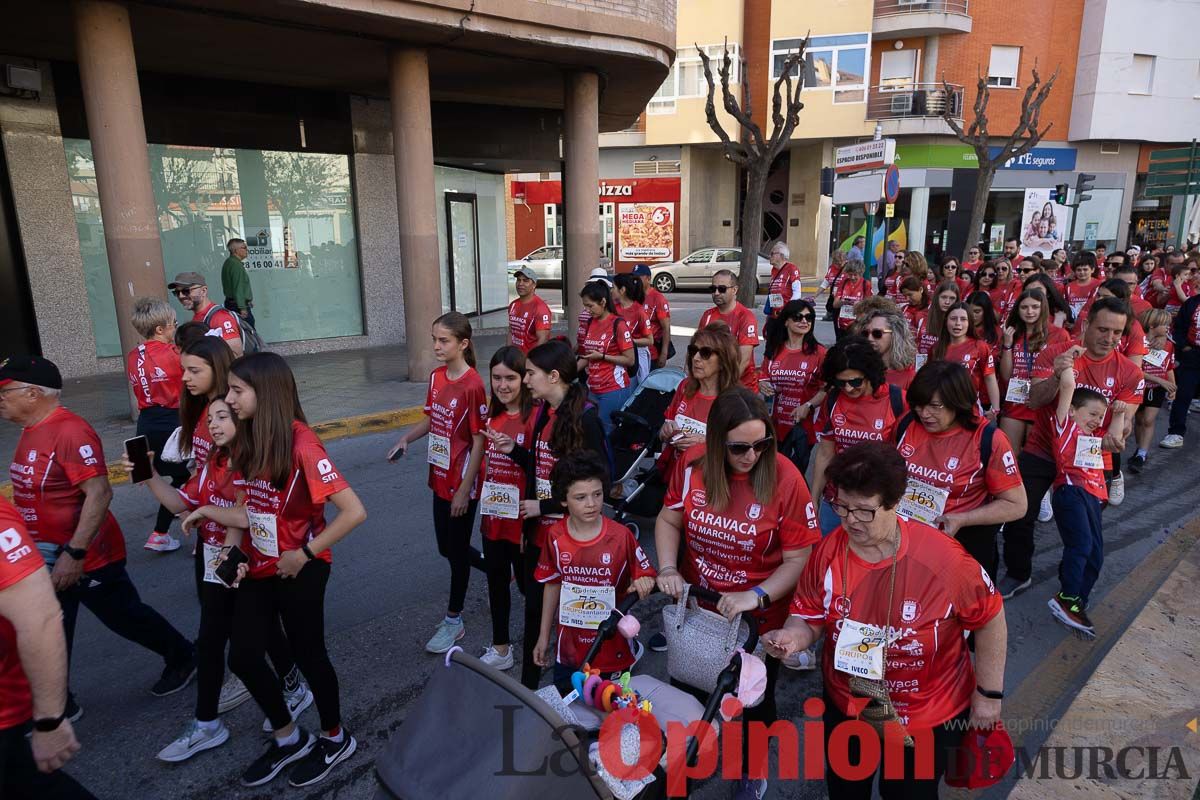 Marcha de la ONG Delwende en Caravaca