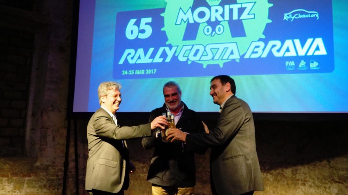 La presentación del Rally Moritz Costa Brava