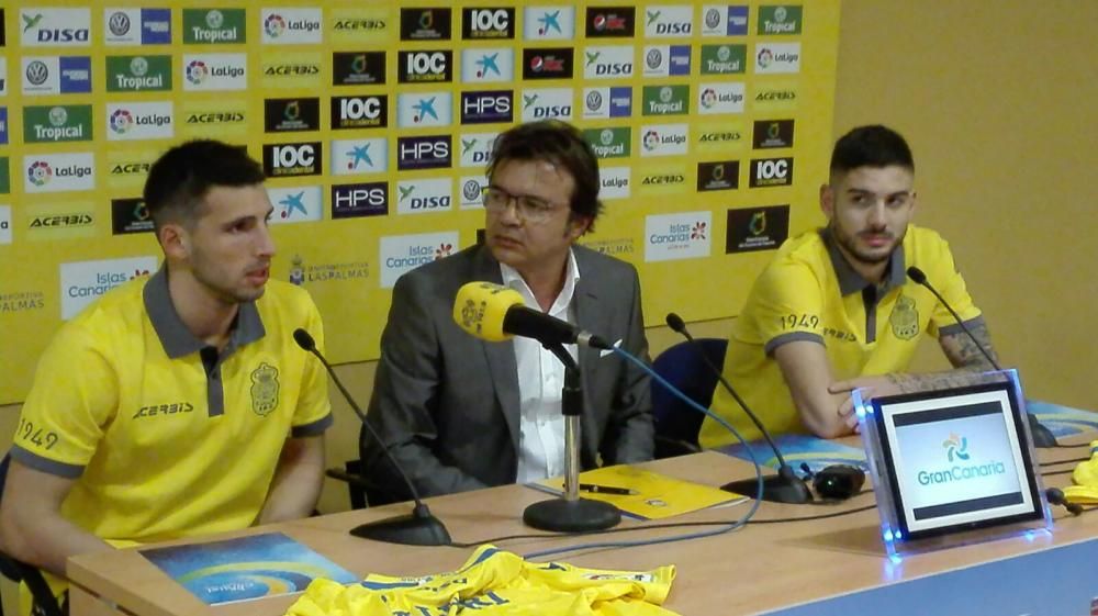 Presentación de Calleri y Hernán Toledo