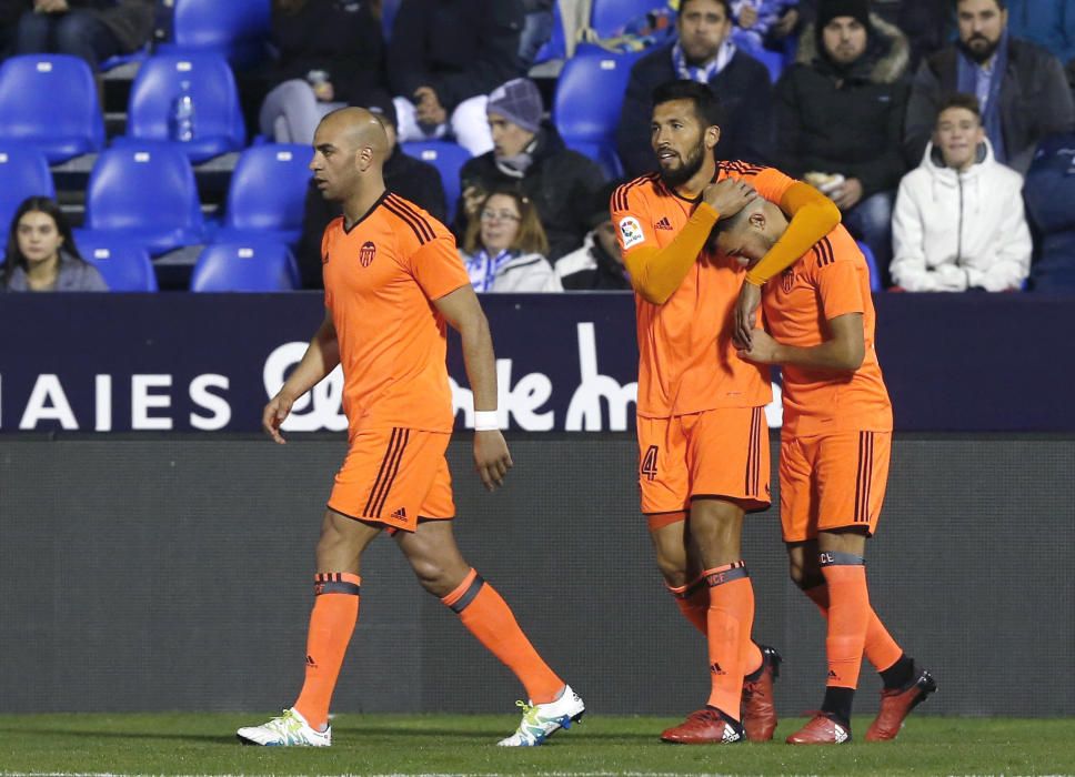 Las mejores imágenes del Leganés - Valencia CF