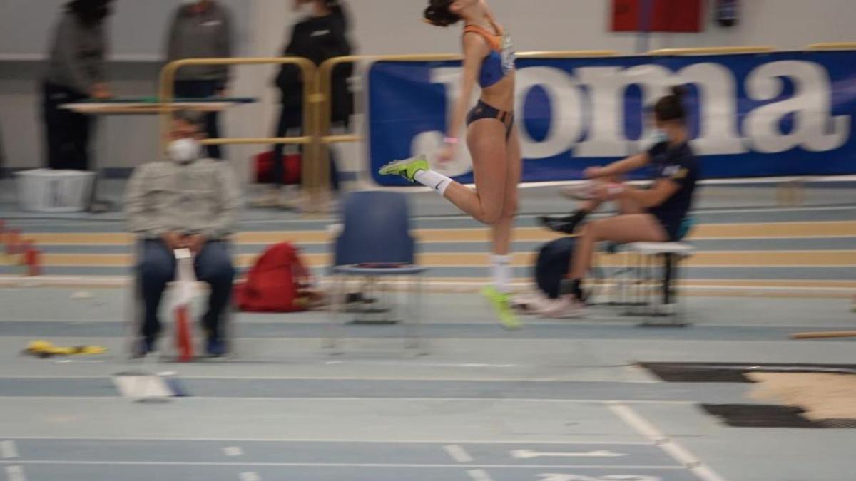 Una atleta del club de Torrent.