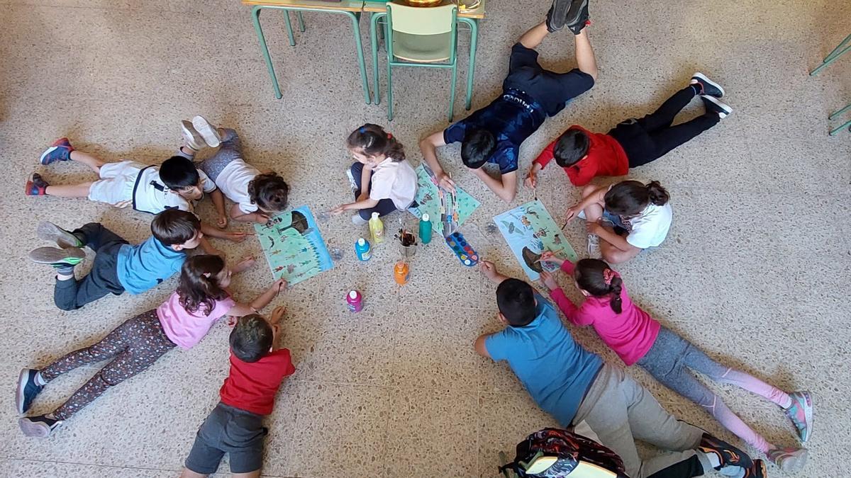 Niños de las Escuelas Rurales plantean soluciones al caos del tráfico en Anaga