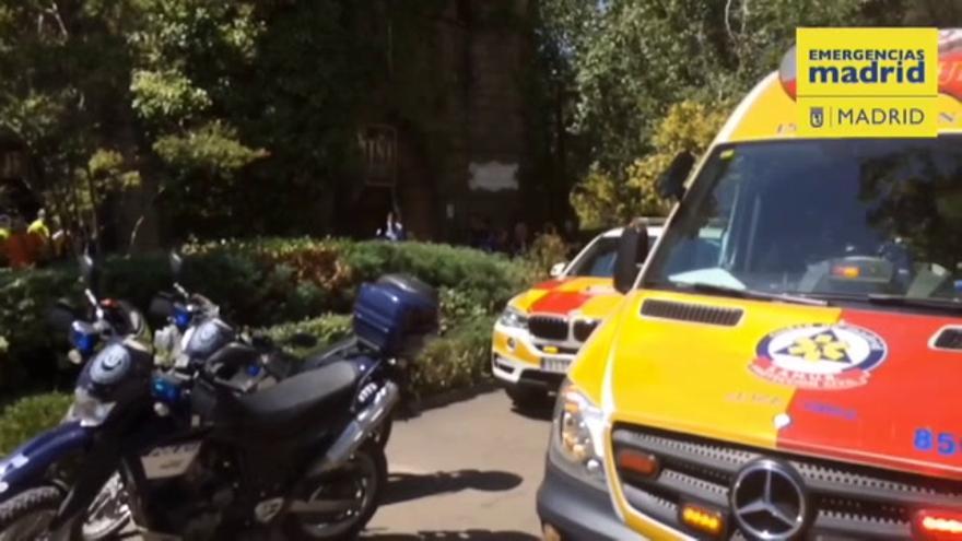 Vídeo / Más de 30 heridos en un accidente en el Parque de Atracciones de Madrid