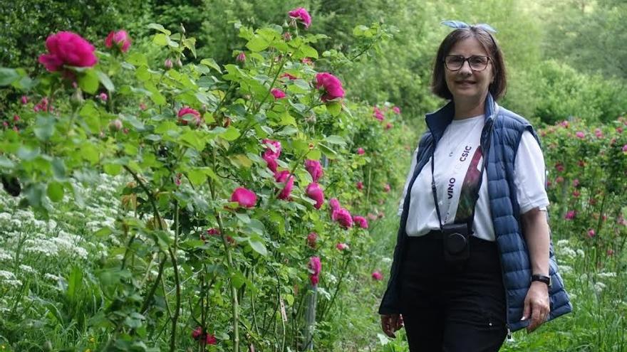 Carmen Martínez, cofundadora de Aromas del Narcea e investigadora del CSIC