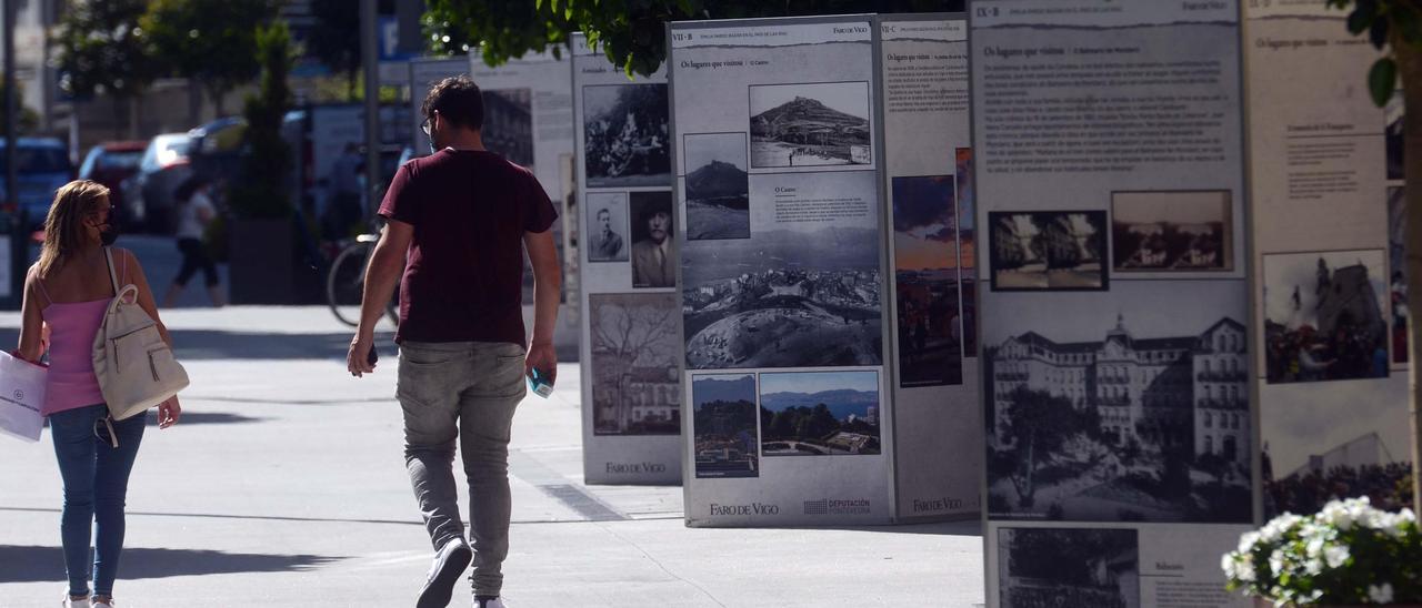 La exposición &quot;Emilia Pardo Bazán en el país de las rías&quot;, que se clausura hoy en O Grove.