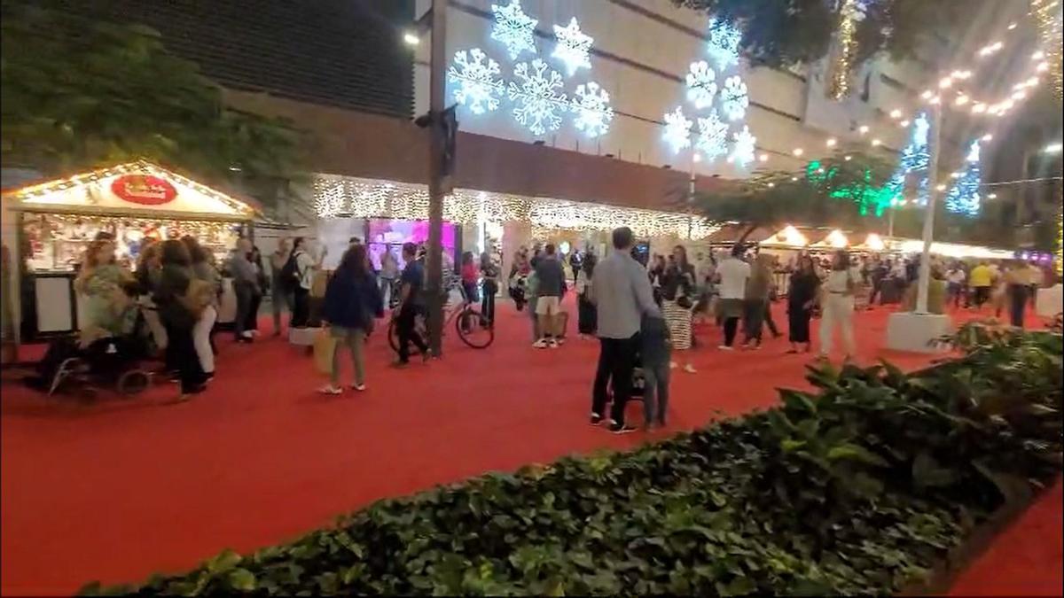 Mercado de Navidad de El Corte Inglés en Mesa y López