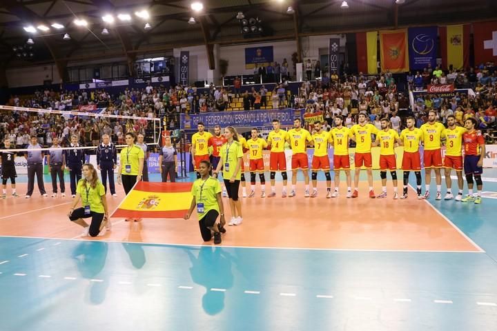 Preeuropeo de voleibol: España 3 - Suiza 1