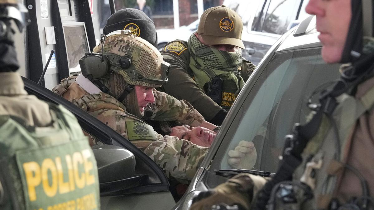 Agentes federales en Estados Unidos.