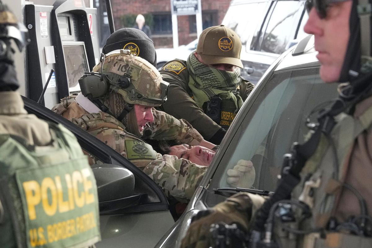 Agentes federales en Estados Unidos.