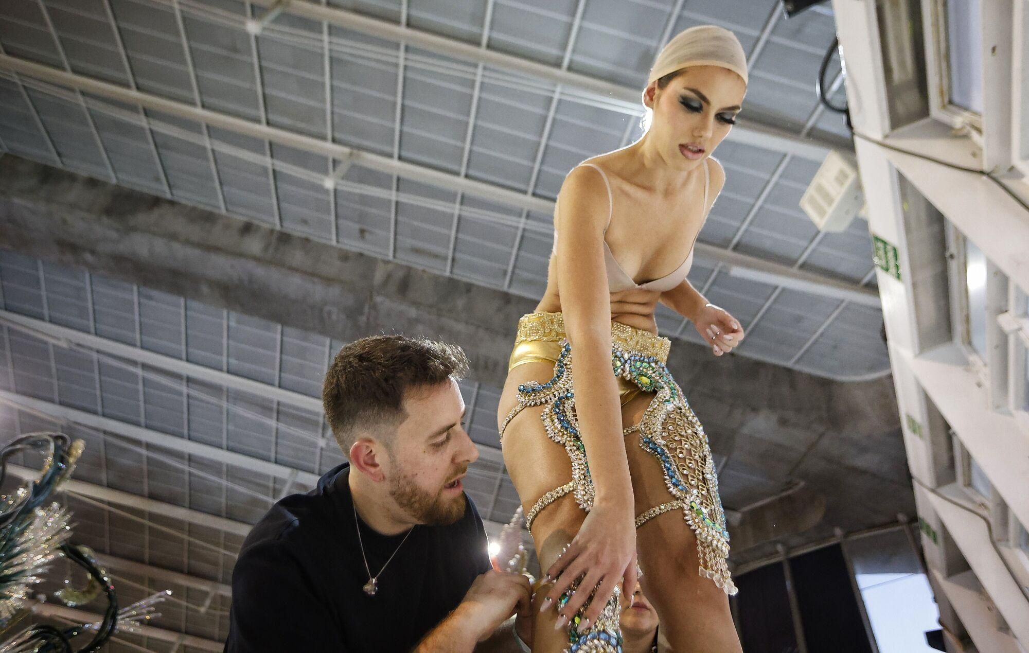 Backstage de la Gala de la Reina de Santa Cruz de Tenerife