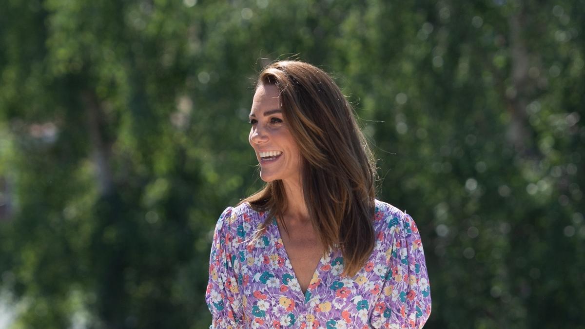 Kate Middleton con vestido de Faithfull the brand