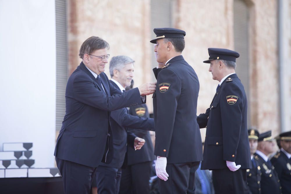 Acto del día de la Unidad de la Policía Nacional adscrita a la Comunitat Valenciana