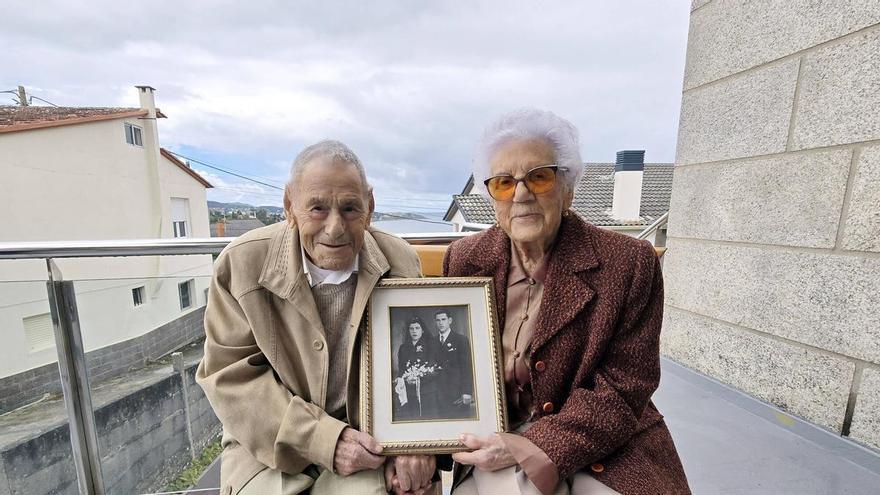 Paco y Carmen, el matrimonio centenario de Nigrán que murió en unos días