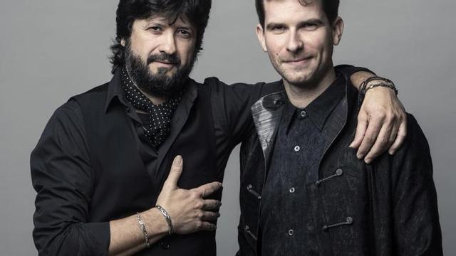 Los artistas Mezquida y 'Chicuelo'
