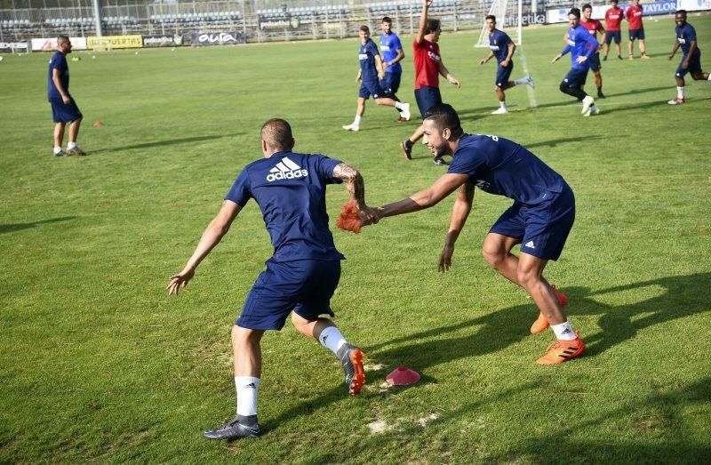 Entrenamiento del Real Zaragoza