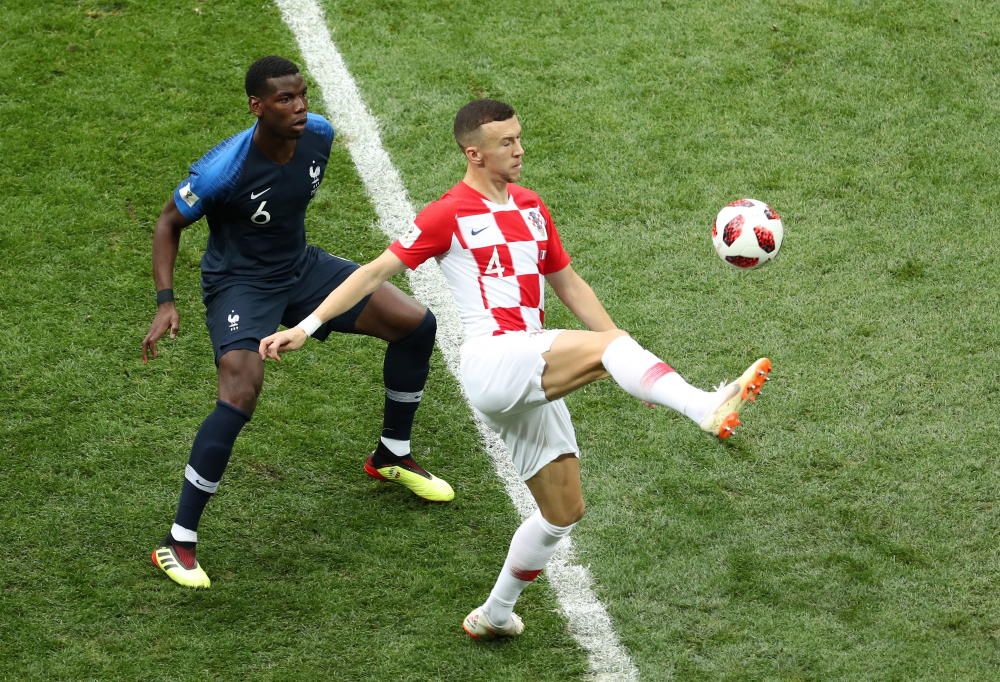 La final del Mundial entre Francia y Croacia