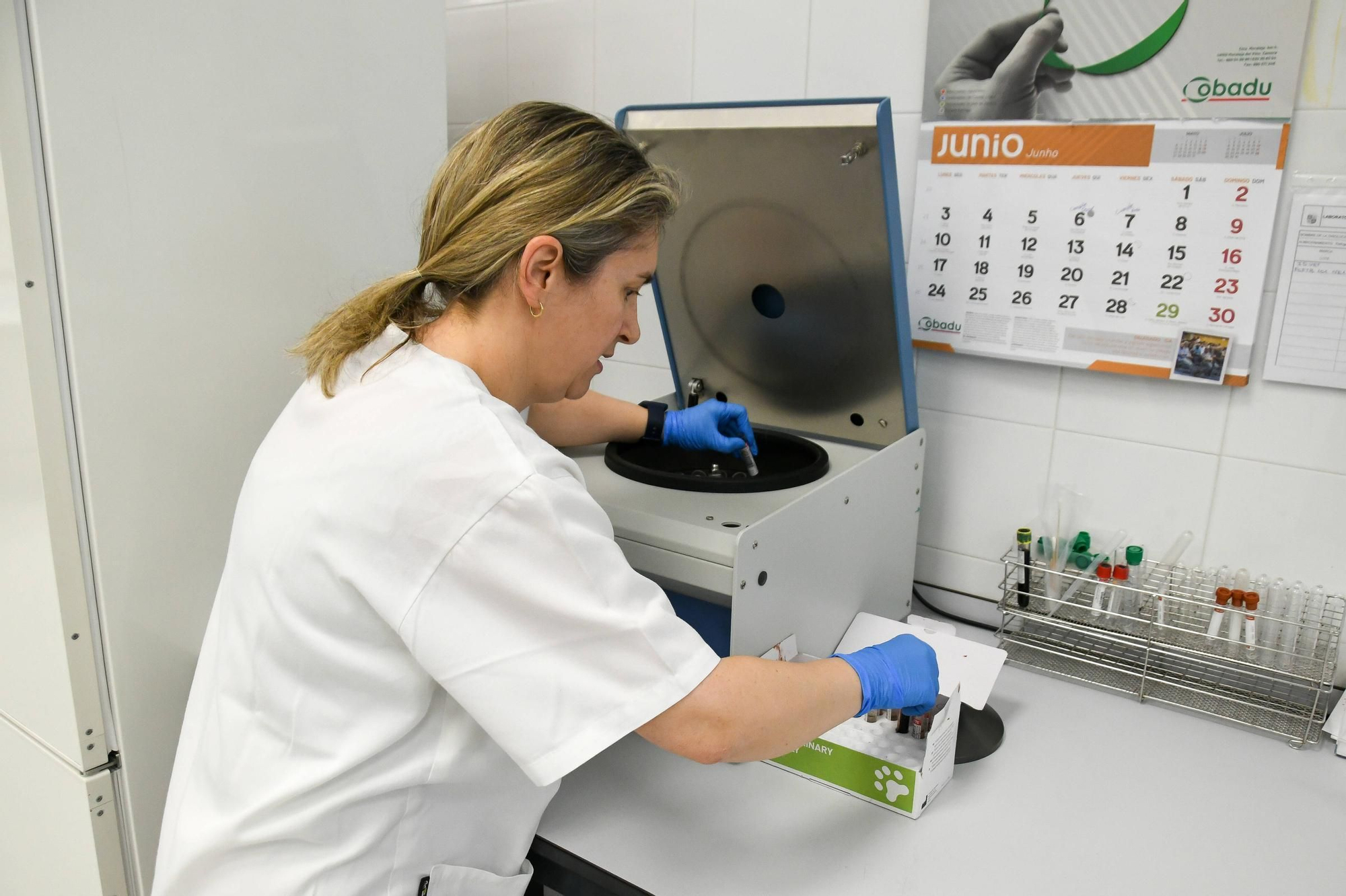 GALERÍA | Así trabaja el Laboratorio de Sanidad Animal de Zamora