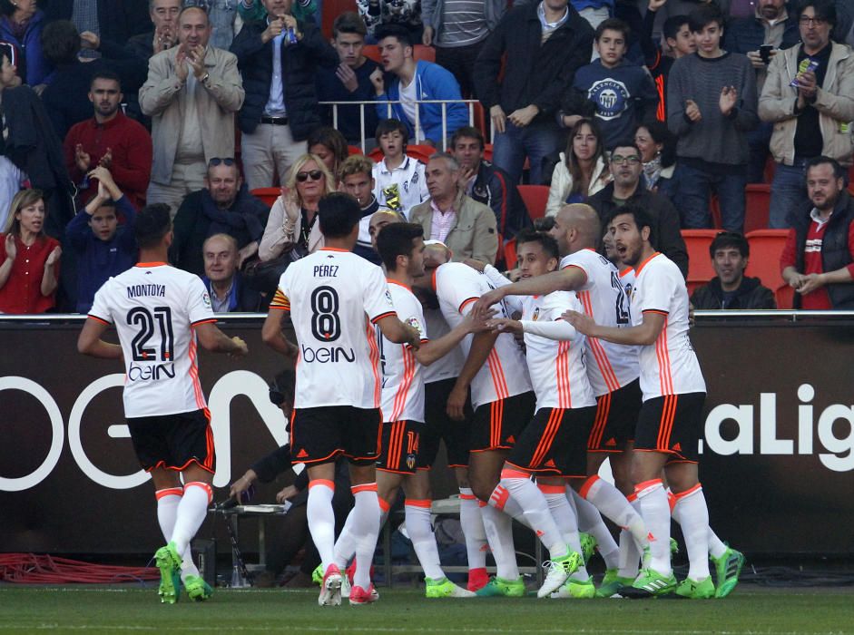 Valencia - Deportivo, en imágenes