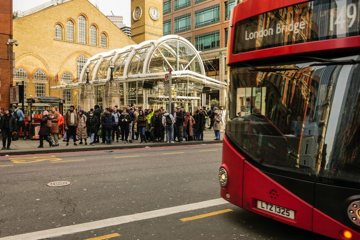 La huelga en el metro de Londres paraliza todas las líneas