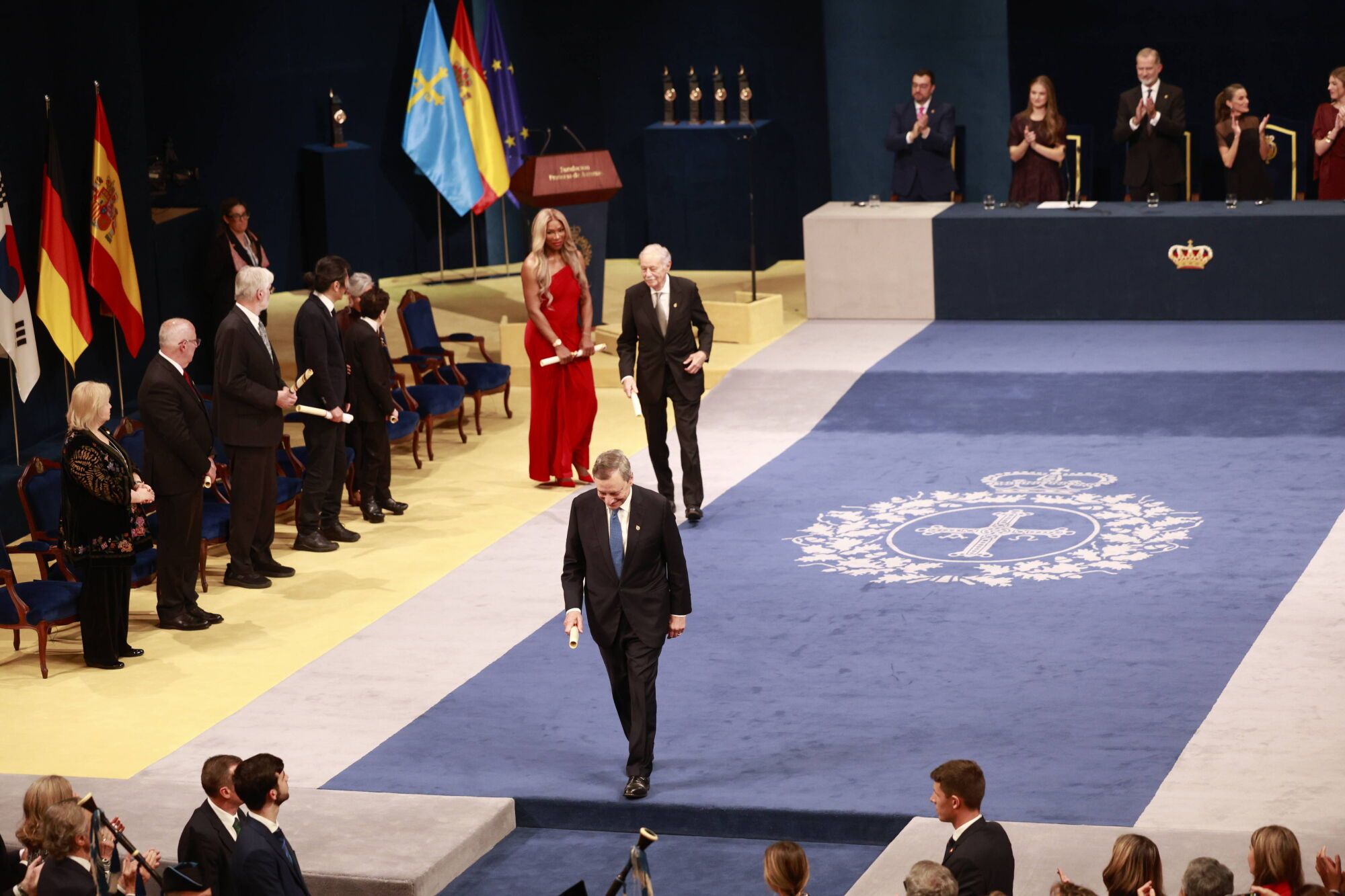 Así fue la ceremonia de los premios "Princesa de Asturias" 2025 en el teatro Campoamor de Oviedo
