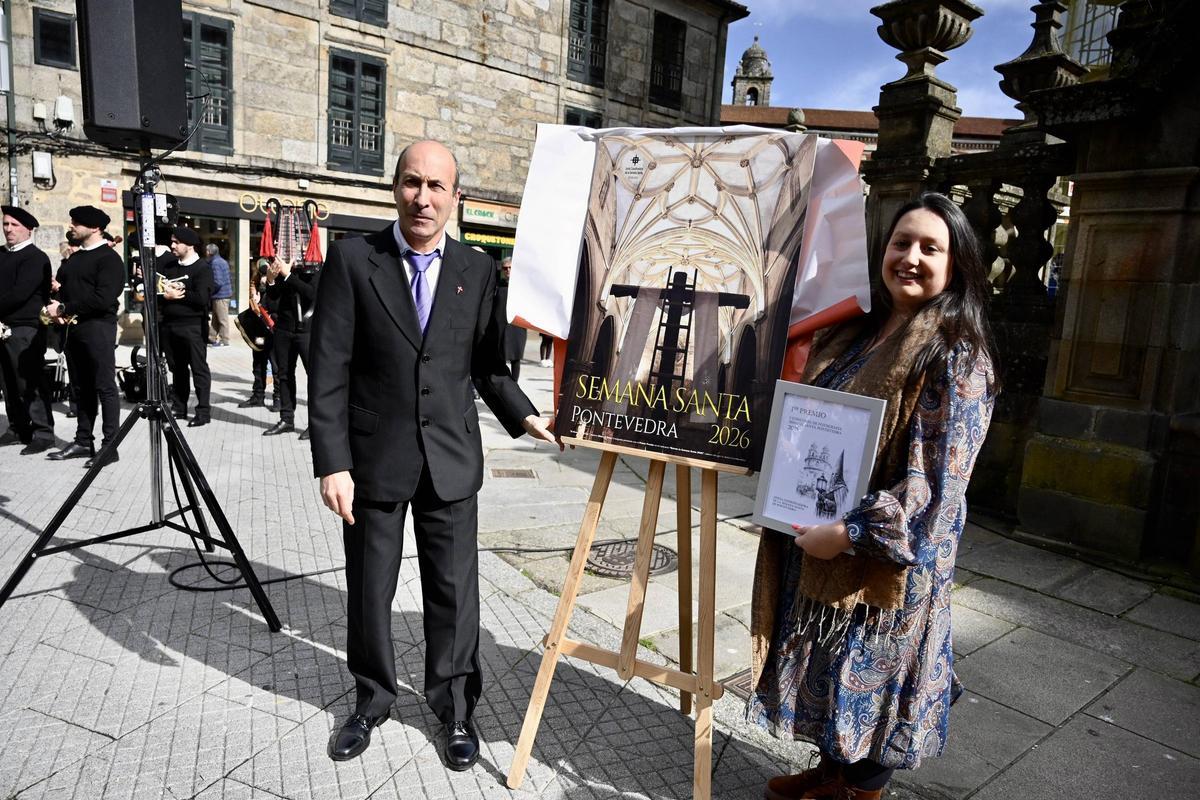 Cartel de la Semana Santa de Pontevedra 2026
