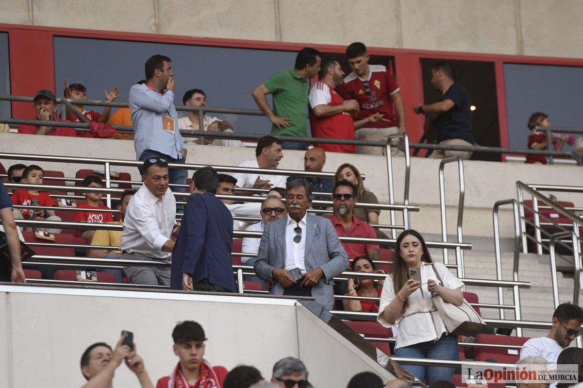 Así fue el encuentro del play off del Real Murcia y el Nástic en la lucha por el ascenso