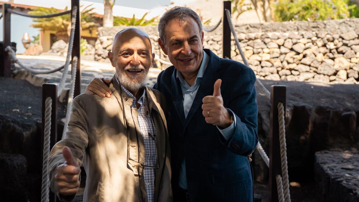 Acto del PSOE de Lanzarote con José Luis Rodríguez Zapatero en La Florida